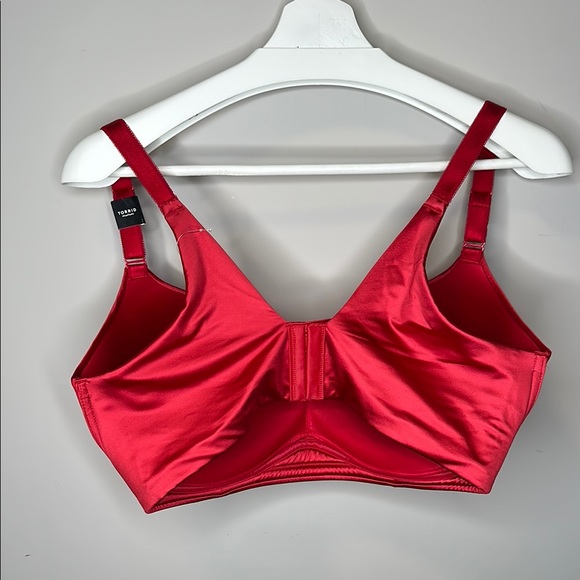 Torrid Dream Wire Free Push Up Bra Jester Red - Picture 10 of 11